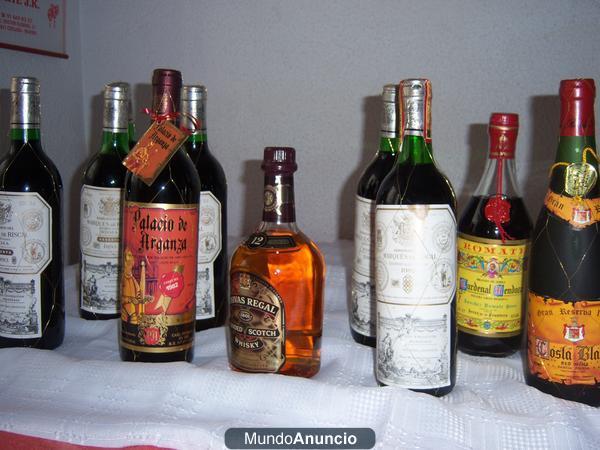 vendo vino cognas ,whisky.  VASILIO  TELF.642904242