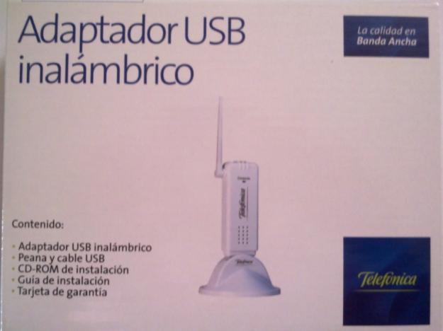 2 adaptadores usb wifi nuevos. .