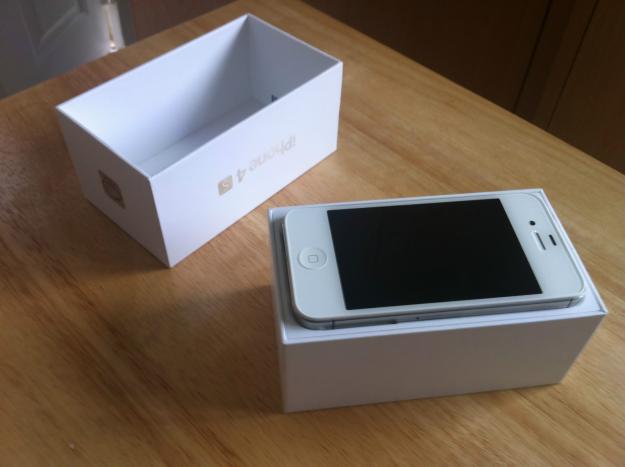 NUEVO IPHONE BLANCO 32GB  4S Verizon,smartphone+accesorios.