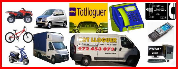 ALQUILER-RENTING DE FURGONETAS Y COCHES TURISMO