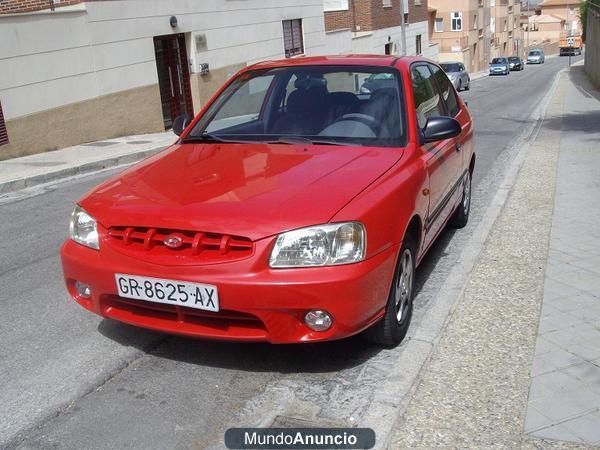 HYUNDAI ACCENT 1.4  3 PUERTAS AÑO 2000