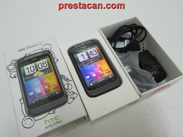 Movil HTC Wildfire S en negro WIFI GPS 3G vodafone