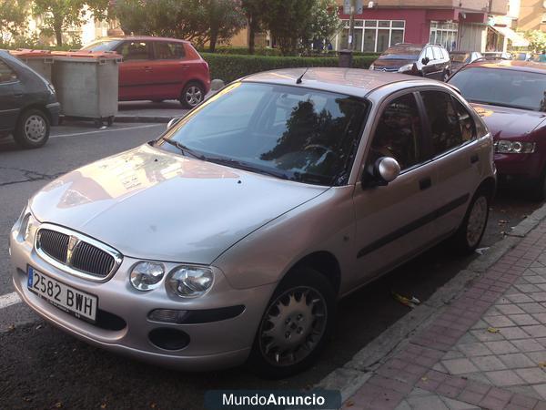 Vendo coche Rover 25 1.6 Classic 5 puertas, por no utilizar ya que tengo coche empresa