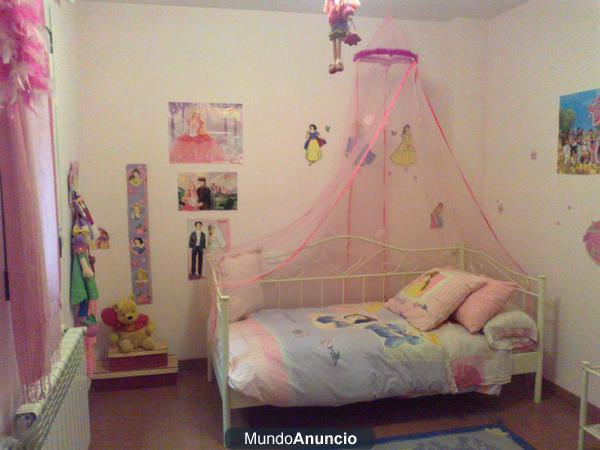 Habitación niña princesas