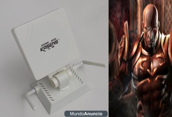 ADAPTADOR WIFI USB KASENS 1680 God of War 4. 6000MW 68DBI