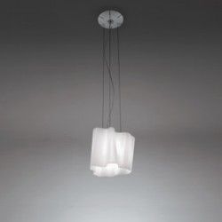 Artemide Logico sospensione mini singola difusor seda lúcido - iLamparas.com