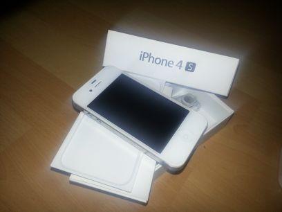 Iphone 4S 32Gb blanco perfecto con accesorios