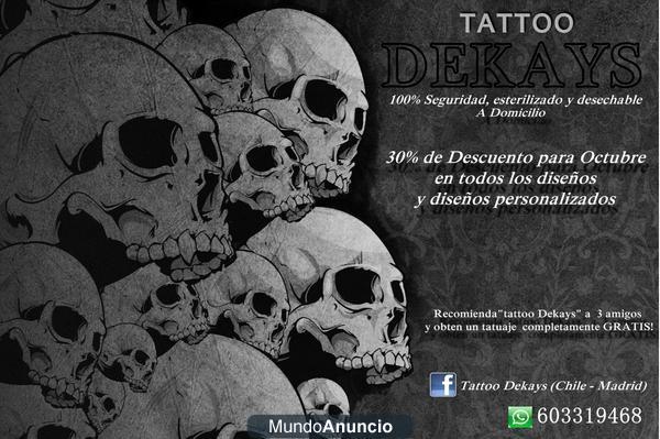 50% EN TATUAJES