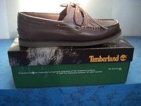 Zapato nautico de piel timberland.