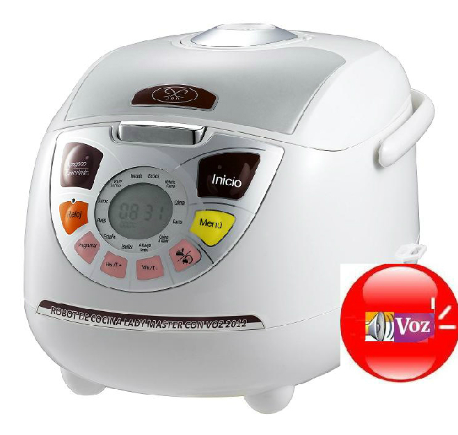 Robot de cocina lady master con voz