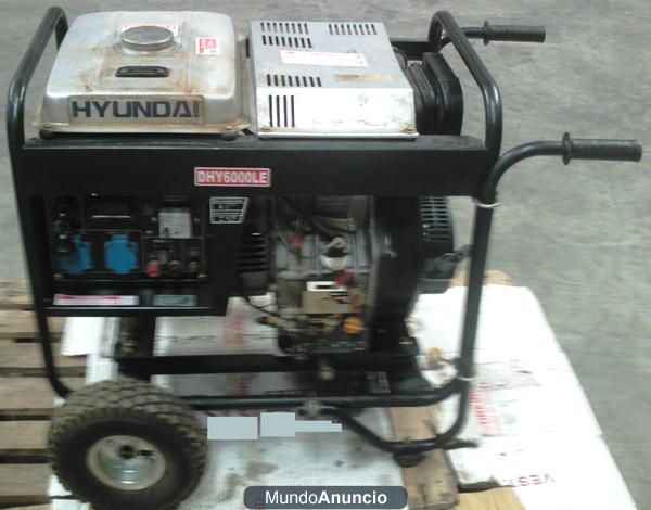 GRUPO ELECTROGENO HYUNDAI 10HP