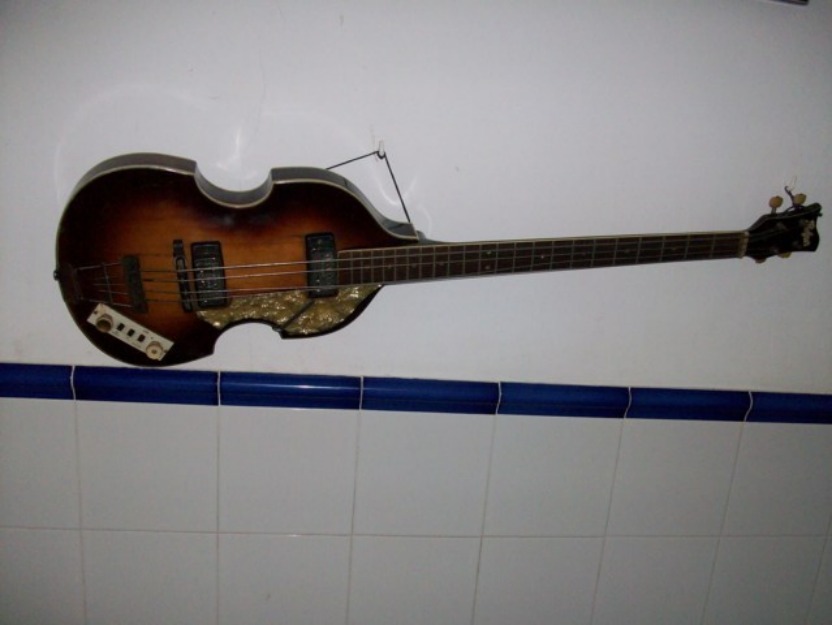 Contra bajo contrabajo hofner 62 original beatles