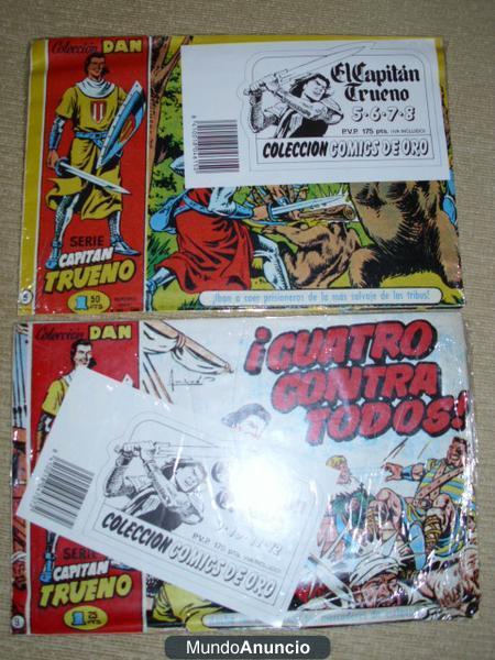 Vendo COMICS CAPITAN TRUENO. En paquetes de 4 comics precintados. Numeros: 5, 6, 7, 8, 9, 10, 11, 12, Intactos.