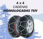 CADENAS PARA LA NIEVE, TELA, ROMBO, 4 X 4 AUTORESIT - mejor precio | unprecio.es