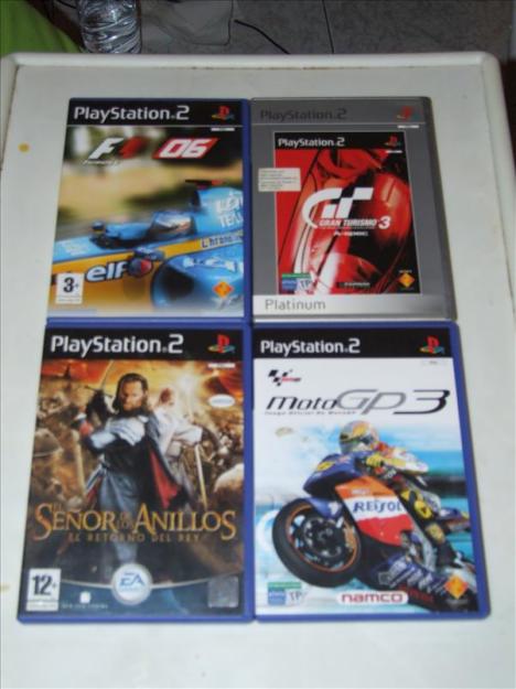 Pack Juegos PS2 en perfecto estado