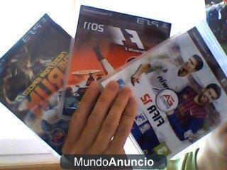 vendo playstation 3  hace poco comprada con 3 juegoss negociable