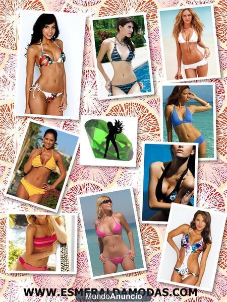 Bikinis, Trikinis y Vestidos de Playa