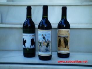 BOTELLAS DE VINO DE COLECCION GUARDIA CIVIL