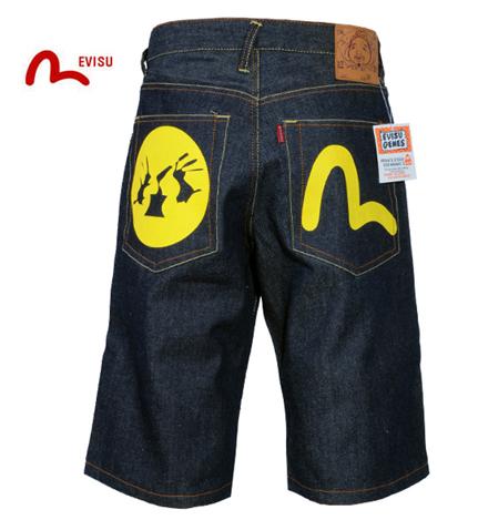 EVISU pantalones cortos