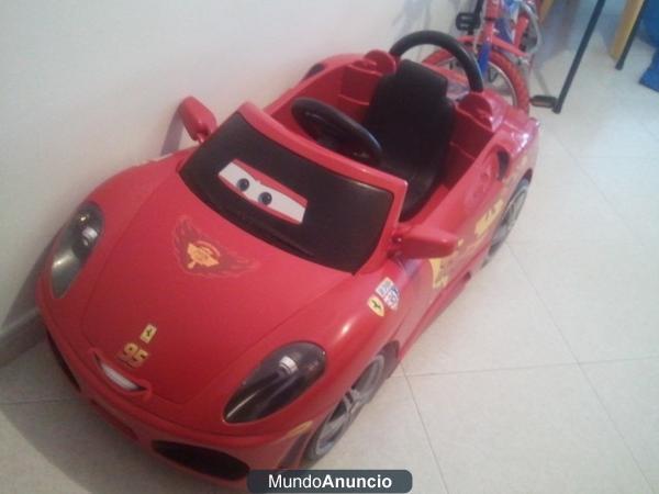 VENDO COCHE A BATERIA FERRARI 6V COMO NUEVO