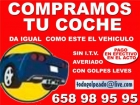 COMPRAMOS TODA CLASE DE VEHICULOS, AVERIADOS, SIN ITV, CON GOLPES LEVES, ETC - mejor precio | unprecio.es