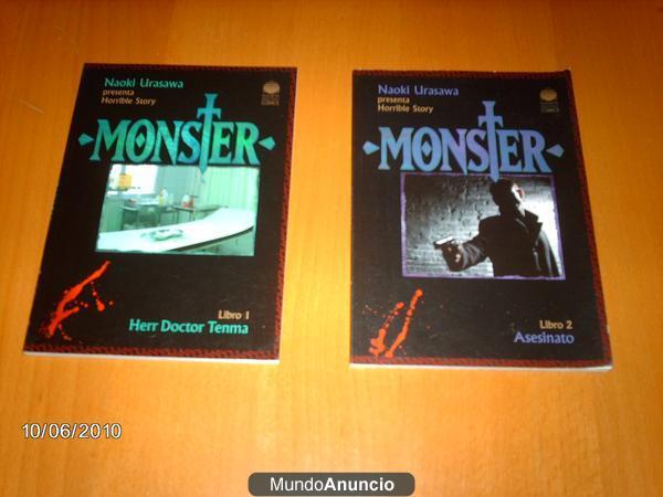 Manga Monster tomos 1 y 2. Como Nuevos.