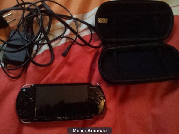 PSP Piano Black + PES 2009 + funda