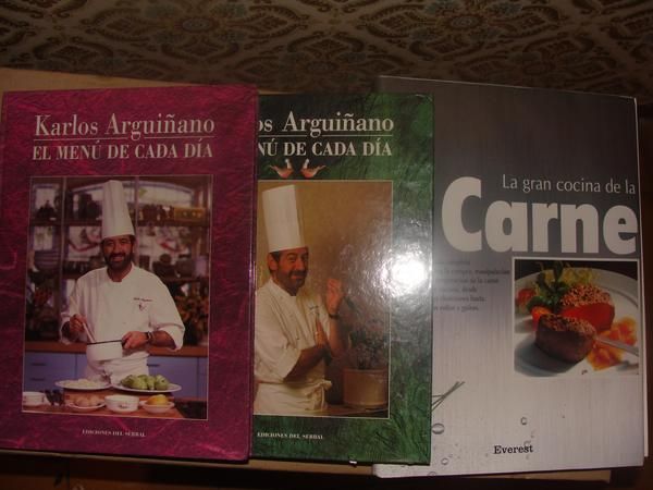 Libros de cocina de Arguiñano