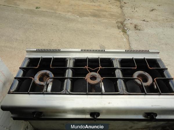 Se vende cocina EURAST 3 fuegos