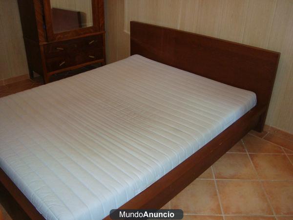 vendo cama + colchón