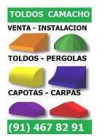 ¿Tienes pensado comprar un toldo? ¡¡LLamanos!! al (91) 467 82 91 (PRESUPUESTO GRATUITO) - mejor precio | unprecio.es