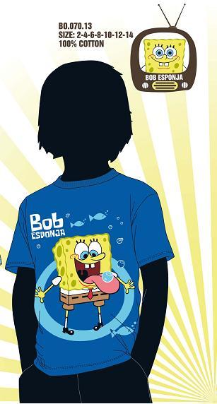 Camisetas BOB ESPONJA niño, niña y caballero