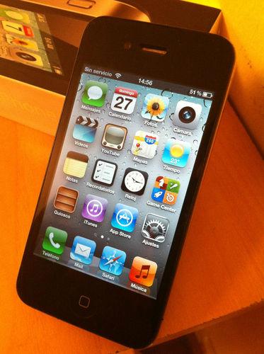 IPHONE 4 32 GB LIBRE OPORTUNIDAD + EXTRAS COMO NUEVO