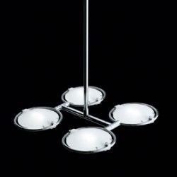 Fontana Arte Colgante nobi d 15 quattro luci cr 4x120w r7s 230v c-8 diff - iLamparas.com