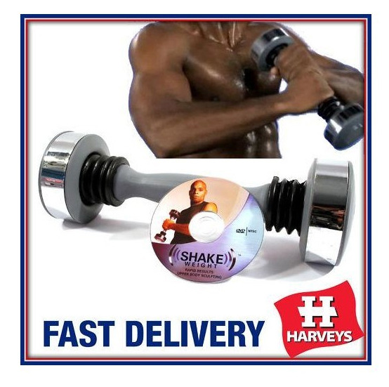 Mancuernas Shake Weight para hombres