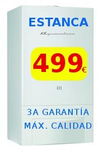 Caldera calefaccion aguanatura estanca + kit humos  ¡¡ Pocas Unidades !!