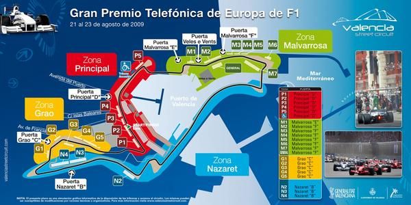 ENTRADAS F1 Valencia Strret Circuit