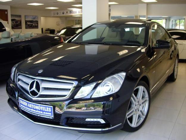 Mercedes Benz E 350 CDI Coupe  Auto, GPS Comand, Cuero Beige, Techo, AMG