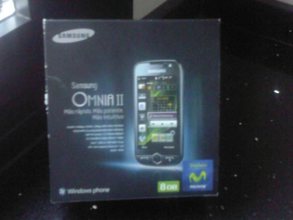 Vendo samsung Omnia 2, factura de compra 05/01/10