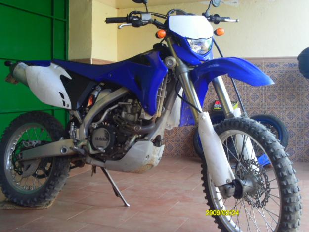 vendo yamaha 450 wr año 2008