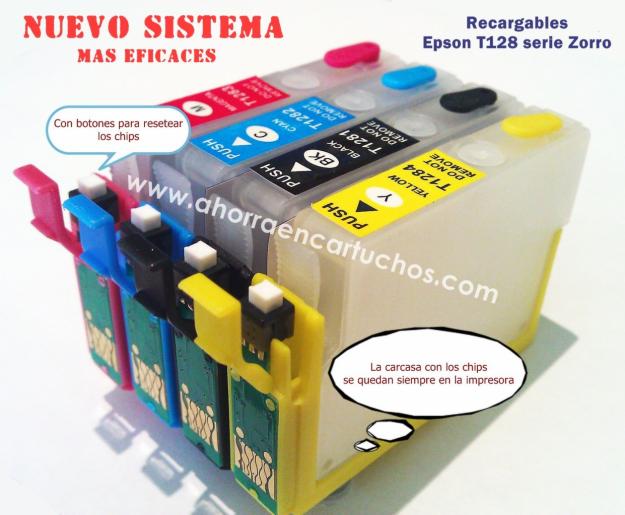 Olvidate de comrar cartuchos de impresora - utiliza recargables