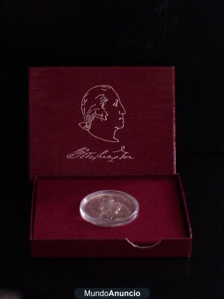 Moneda conmemorativa 1/2 $ de plata George Washington 1982