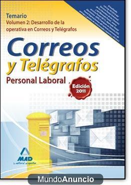 TEMARIO PARA CORREOS DE PERSONAL LABORAL.