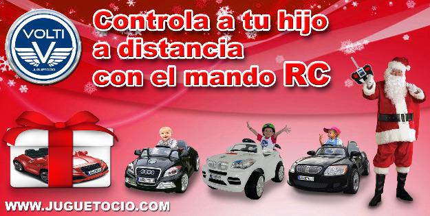 Coches infantiles eléctricos con radiocontrol para padres | VOLTI