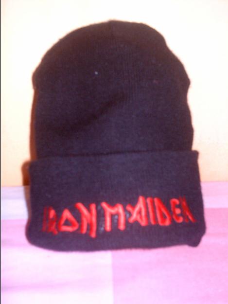 Gorro de IRON MAIDEN (emo, goth, heavy, punk, rock...)