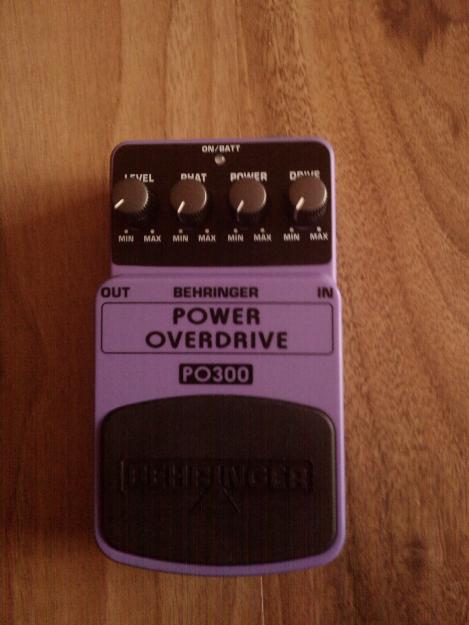 VENDO PEDAL DE OVERDRIVE BEHRINGER