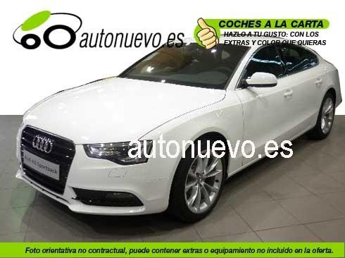 Audi A5 Sportback 2.0 Tdi 177cv Manual 6vel. Blanco Ibis ó Negro Brillante. Nuevo. Nacional.