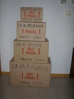 Cajas de mudanzas madrid 680227474 Cajas de mudanzas