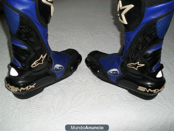 Botas Alpinestars S-MX Talla 43 con dual-active