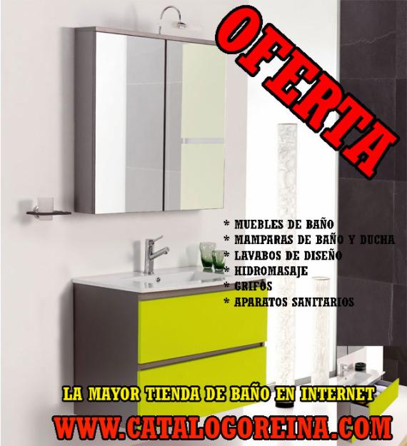 PROMOCIÓN Conj. Mueble de Baño MYSTIKA 70 Pistacho